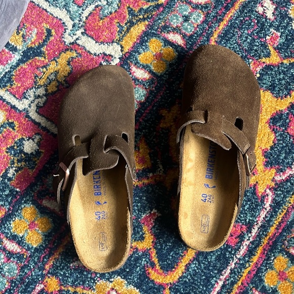 Brand new suede Birkenstocks